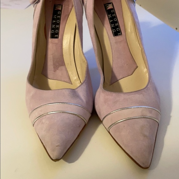 ***relisted*** George Mang suede heels size 40 - Picture 5 of 7